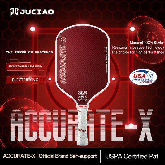 Juciao Accurate X pickleball paddle product detail image