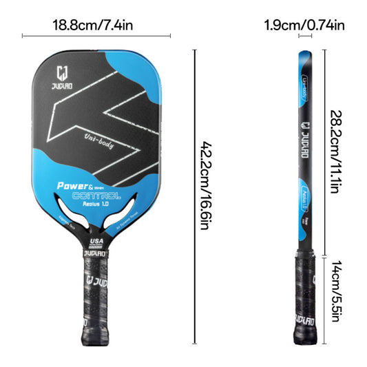 Juciao Aeolus 1.0 pickleball paddle product detail image