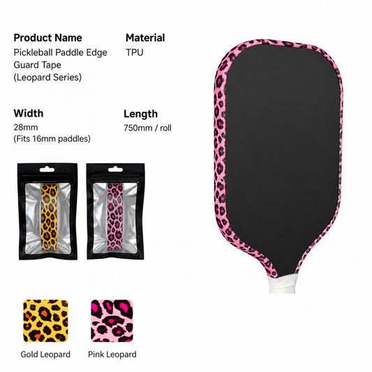 Paddle Edge Guard Tape(Leopard Series)