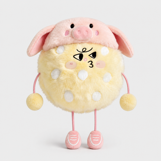 DopaPick Pickleball Plush Keychain