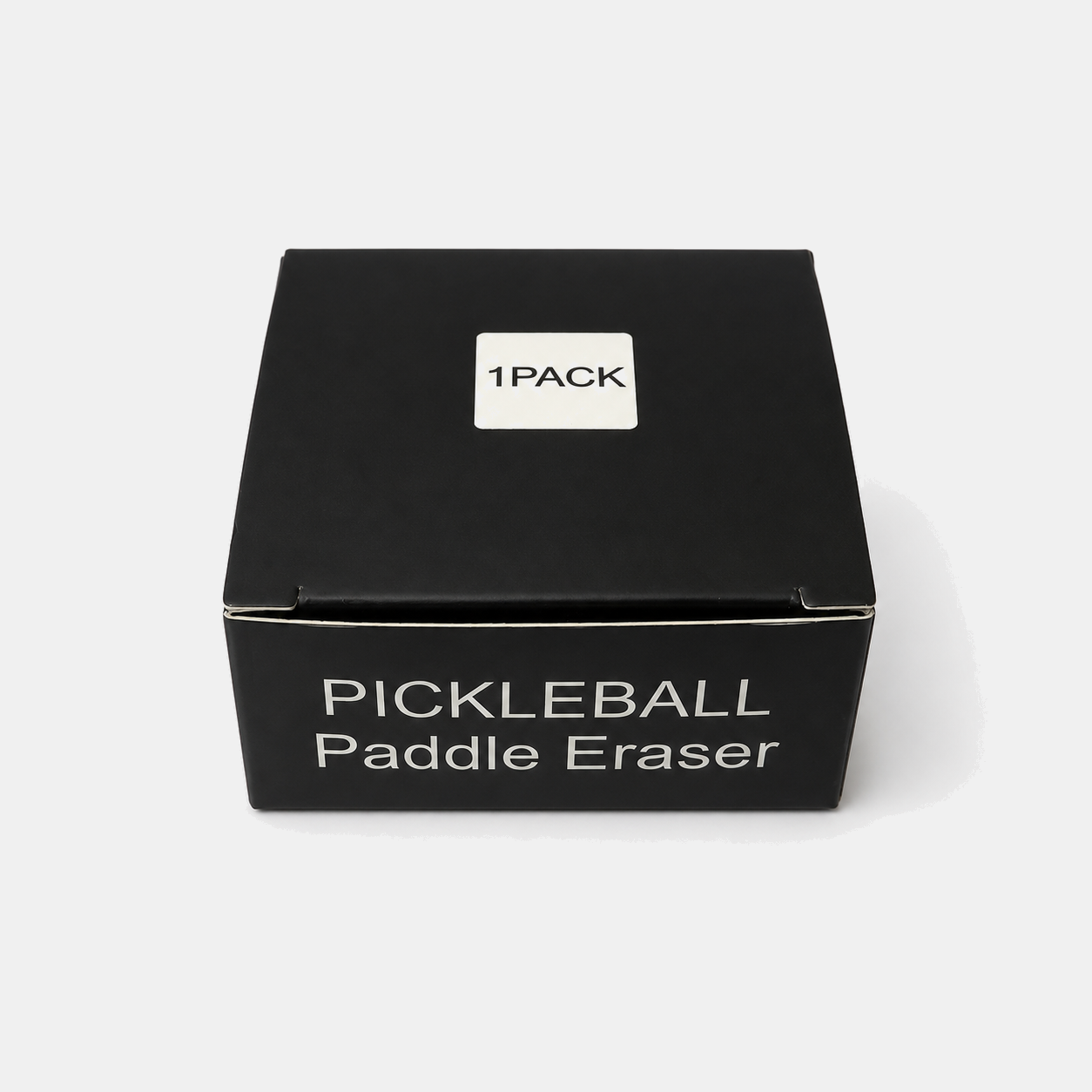RallyWell pickleball paddle eraser box on white background