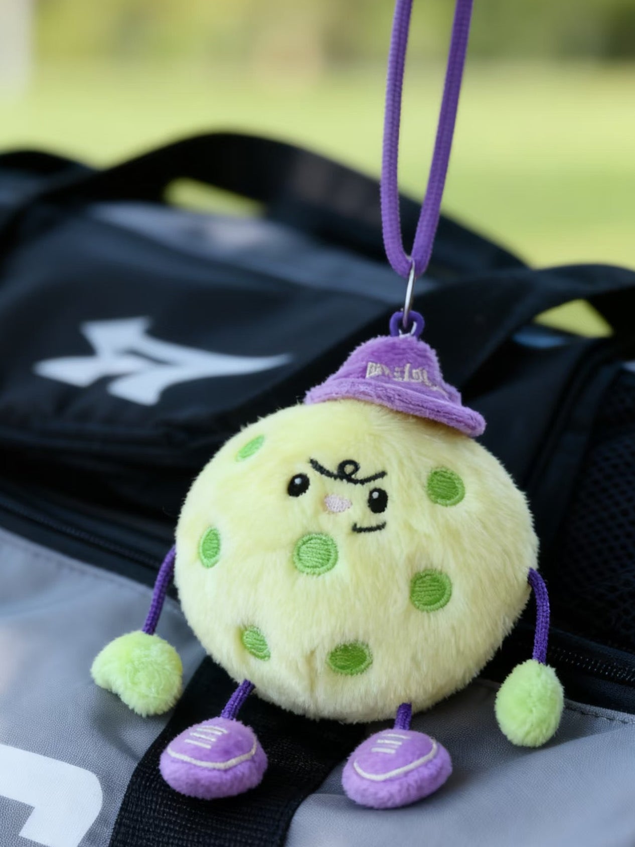 DopaPick Pickleball Plush Keychain