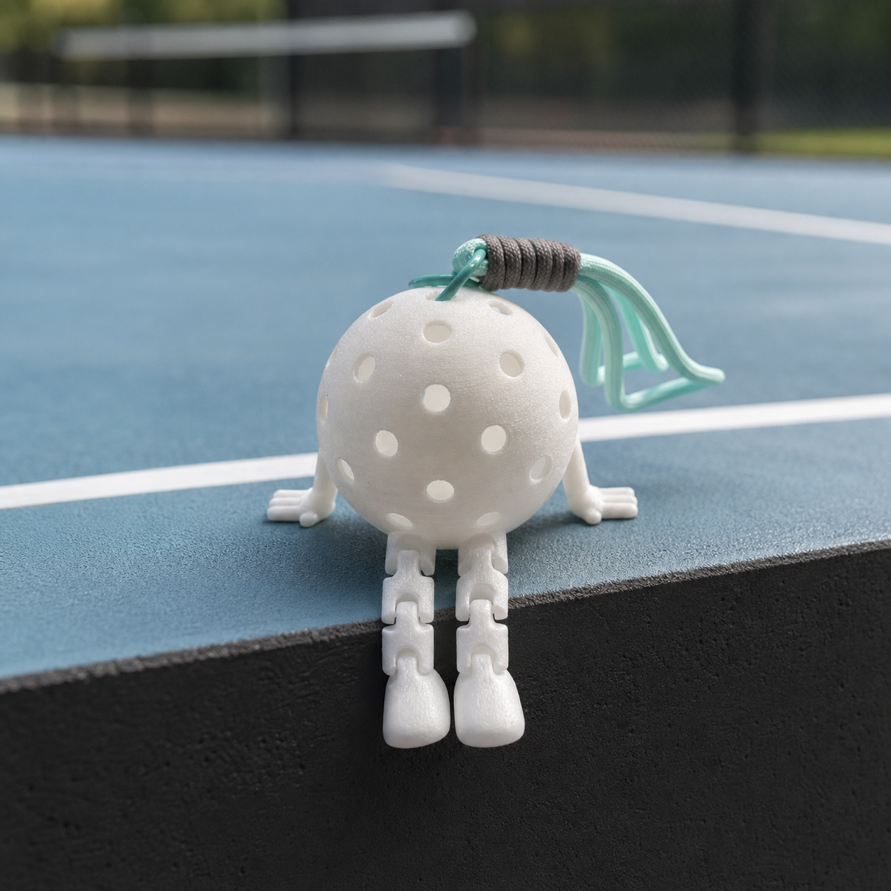RallyWell Pickleball Buddy Bag Charm