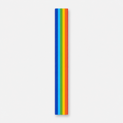 RallyWell Rainbow Pickleball Paddle Edge Guard Tape