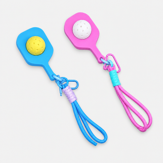 RallyWell Pickleball Pop Keychain