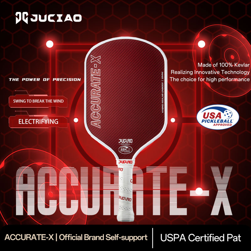 Juciao Accurate X pickleball paddle product detail image