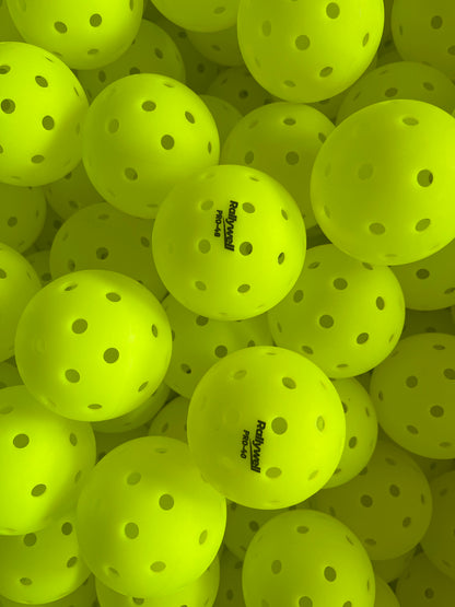 Rallywell competition pickleball balls for Australian hard courts