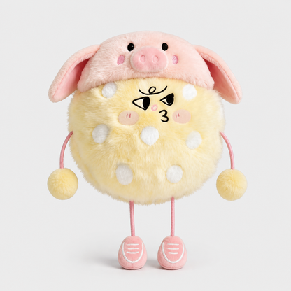 DopaPick Pickleball Plush Keychain