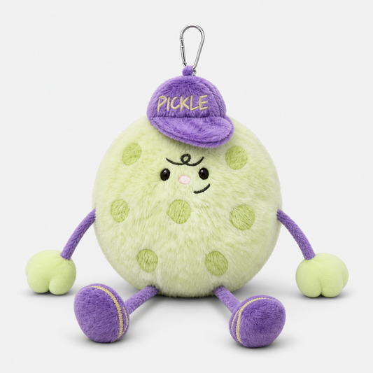 DopaPick Pickleball Plush Keychain