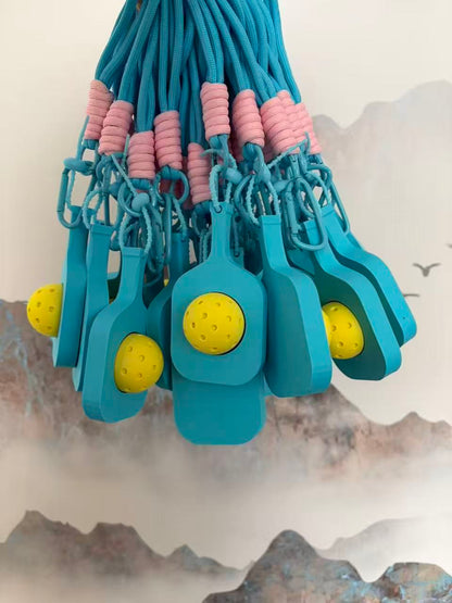 RallyWell Pickleball Pop Keychain