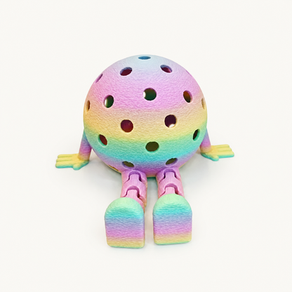 RallyWell Pickleball Buddy Figurine in Dream Castle