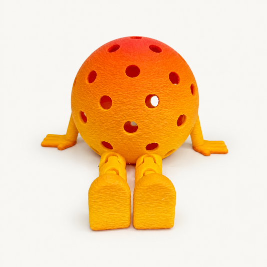 RallyWell Pickleball Buddy Figurine in Flame Dragon