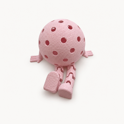 RallyWell Pickleball Buddy Figurine in Pink Sweetheart
