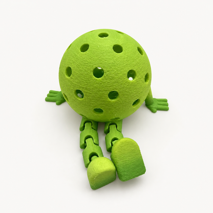 RallyWell Pickleball Buddy Figurine in Spring Green