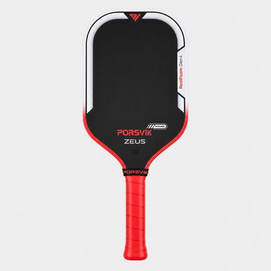 porsvik zeus-red pickleball paddle