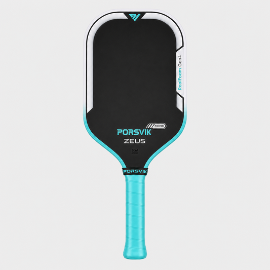 porsvik zeus-turquoise pickleball paddle