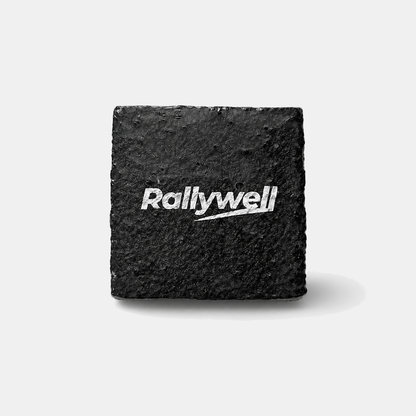 RallyWell pickleball paddle eraser block on white background