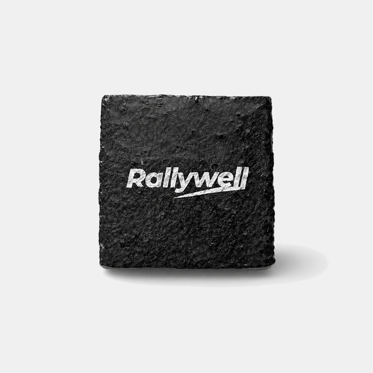 RallyWell pickleball paddle eraser block on white background